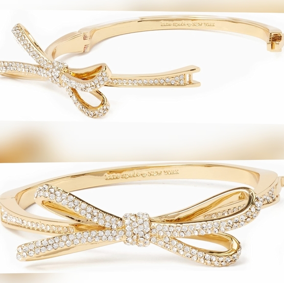 kate spade Jewelry - Kate Spade Tied Up Bow Bangle